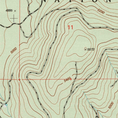 United States Geological Survey Horse Peak, CA (1998, 24000-Scale) digital map