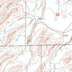 United States Geological Survey Horse Peak, WY (1960, 24000-Scale) digital map