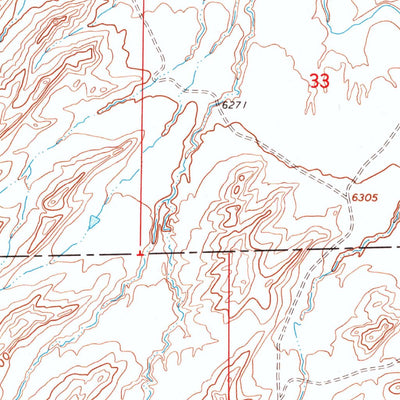 United States Geological Survey Horse Peak, WY (1960, 24000-Scale) digital map