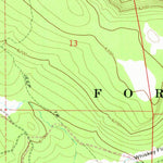 United States Geological Survey Horse Prairie, OR (1968, 24000-Scale) digital map