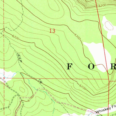 United States Geological Survey Horse Prairie, OR (1968, 24000-Scale) digital map