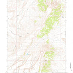 United States Geological Survey Horse Ranch, WY (1964, 24000-Scale) digital map