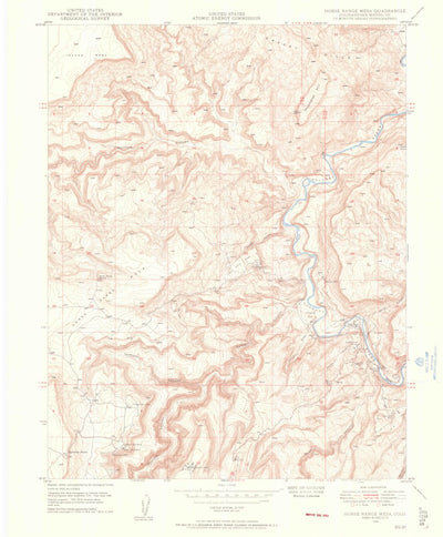 United States Geological Survey Horse Range Mesa, CO (1948, 24000-Scale) digital map