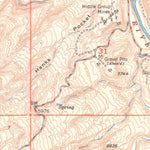 United States Geological Survey Horse Range Mesa, CO (1950, 24000-Scale) digital map