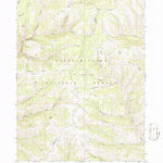 United States Geological Survey Horse Ridge, UT (1968, 24000-Scale) digital map