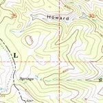 United States Geological Survey Horse Ridge, UT (1968, 24000-Scale) digital map