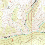 United States Geological Survey Horse Ridge, UT (1968, 24000-Scale) digital map