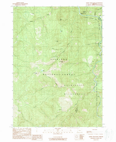 United States Geological Survey Horse Sign Butte, OR (1989, 24000-Scale) digital map