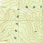 United States Geological Survey Horse Spring Hills, NV (1990, 24000-Scale) digital map