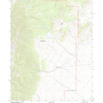 United States Geological Survey Horse Spring Hills, NV (2012, 24000-Scale) digital map