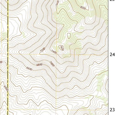 United States Geological Survey Horse Springs, NV (2021, 24000-Scale) digital map
