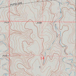 United States Geological Survey Horse Thief Canyon NW, KS (1974, 24000-Scale) digital map