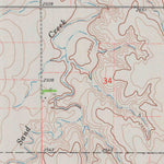 United States Geological Survey Horse Thief Canyon SW, KS (1974, 24000-Scale) digital map