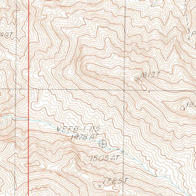 United States Geological Survey Horse Thief Springs, CA (1984, 24000-Scale) digital map