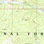 United States Geological Survey Horse Track Spring, NV (1990, 24000-Scale) digital map