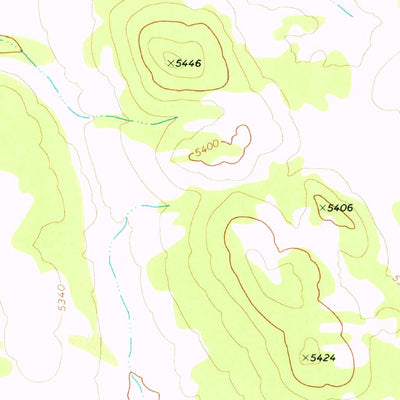 United States Geological Survey Horse Trap Mesa, AZ (1973, 24000-Scale) digital map