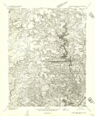 United States Geological Survey Horse Valley, UT (1954, 24000-Scale) digital map
