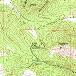United States Geological Survey Horsecamp Mountain, CA (1947, 24000-Scale) digital map