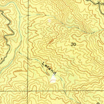 United States Geological Survey Horsecamp Mountain, CA (1948, 24000-Scale) digital map