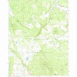 United States Geological Survey Horsefly Mountain, OR (1988, 24000-Scale) digital map