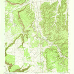 United States Geological Survey Horsehead Canyon, NM (1972, 24000-Scale) digital map