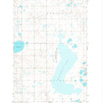 United States Geological Survey Horsehead Lake, ND (1972, 24000-Scale) digital map