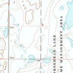 United States Geological Survey Horsehead Lake, ND (1972, 24000-Scale) digital map