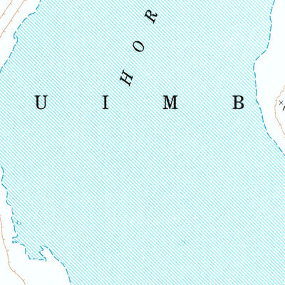 United States Geological Survey Horsehead Lake, ND (1972, 24000-Scale) digital map