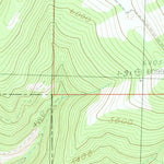 United States Geological Survey Horsehead Peak, MT (1983, 24000-Scale) digital map