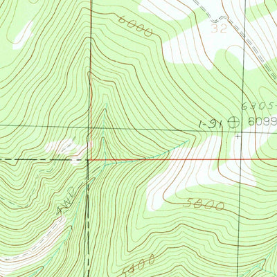 United States Geological Survey Horsehead Peak, MT (1983, 24000-Scale) digital map