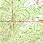 United States Geological Survey Horsehead Peak, MT (1999, 24000-Scale) digital map