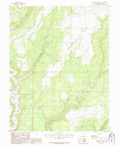 United States Geological Survey Horsehead Point, UT (1985, 24000-Scale) digital map