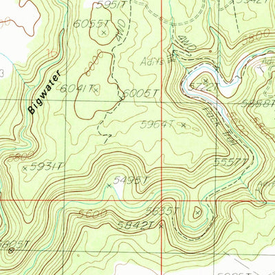 United States Geological Survey Horsehead Point, UT (1985, 24000-Scale) digital map