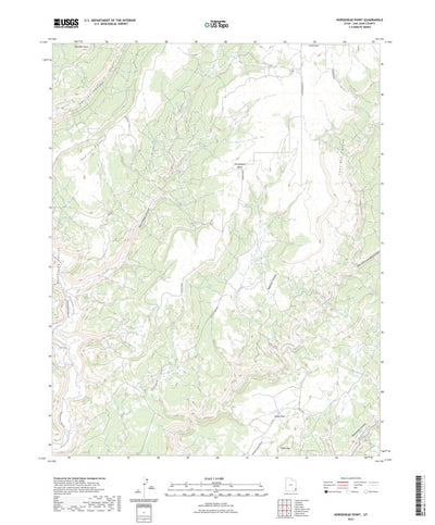 United States Geological Survey Horsehead Point, UT (2023, 24000-Scale) digital map