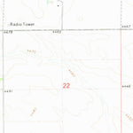 United States Geological Survey Horsehead Ranch, NE (1972, 24000-Scale) digital map
