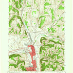 United States Geological Survey Horseheads, NY (1953, 24000-Scale) digital map