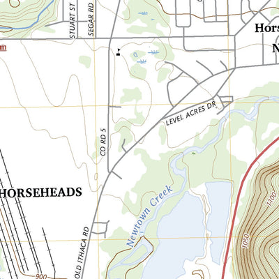 United States Geological Survey Horseheads, NY (2023, 24000-Scale) digital map