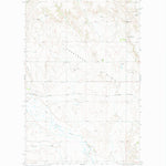 United States Geological Survey Horseshoe Basin, MT (1973, 24000-Scale) digital map