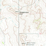 United States Geological Survey Horseshoe Basin, MT (1973, 24000-Scale) digital map