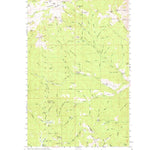 United States Geological Survey Horseshoe Basin, WA (1956, 62500-Scale) digital map