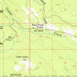 United States Geological Survey Horseshoe Basin, WA (1956, 62500-Scale) digital map