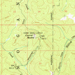 United States Geological Survey Horseshoe Basin, WA (1956, 62500-Scale) digital map