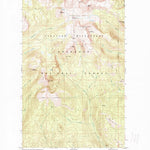 United States Geological Survey Horseshoe Basin, WA (1981, 24000-Scale) digital map