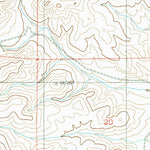United States Geological Survey Horseshoe Bend NW, NM (1988, 24000-Scale) digital map