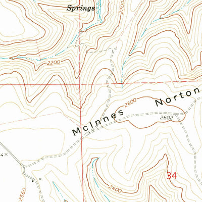 United States Geological Survey Horseshoe Bend, OR (1971, 24000-Scale) digital map