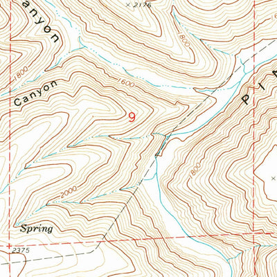 United States Geological Survey Horseshoe Bend, OR (1971, 24000-Scale) digital map