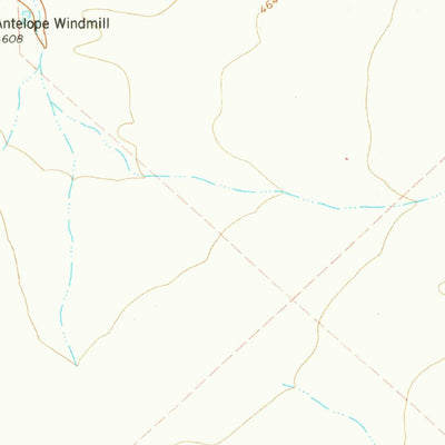 United States Geological Survey Horseshoe Butte, TX (1978, 24000-Scale) digital map