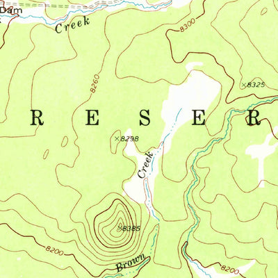 United States Geological Survey Horseshoe Cienega, AZ (1969, 24000-Scale) digital map