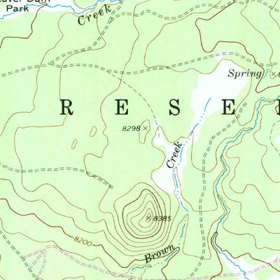 United States Geological Survey Horseshoe Cienega, AZ (1978, 24000-Scale) digital map