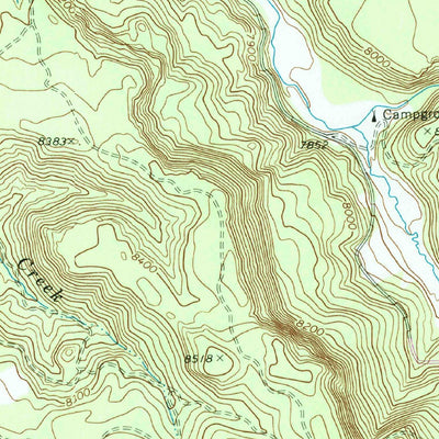 United States Geological Survey Horseshoe Cienega, AZ (1978, 24000-Scale) digital map